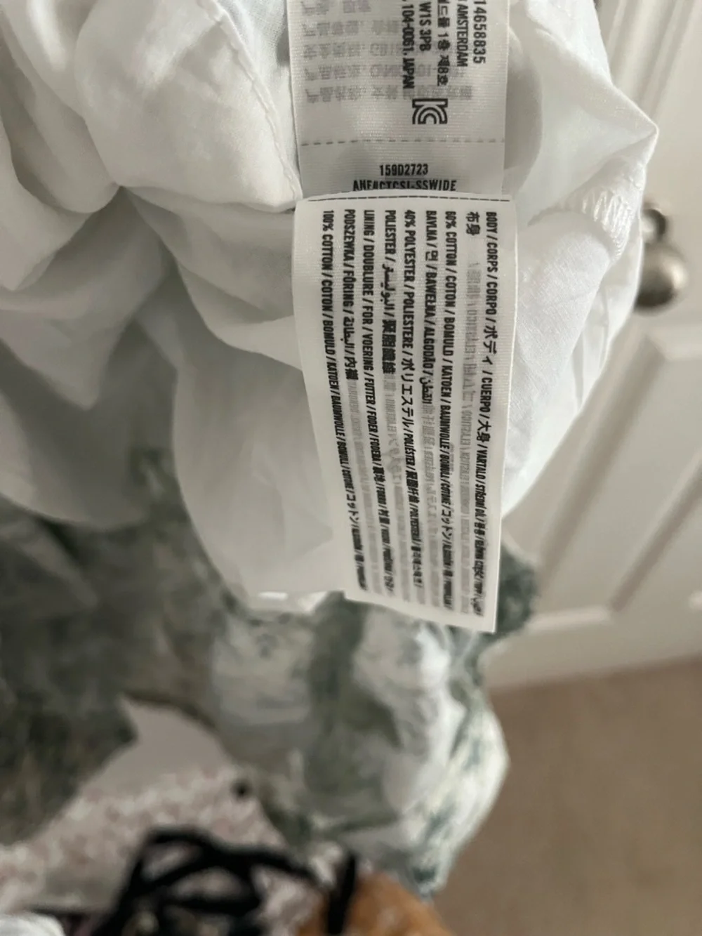 Abercrombie & Fitch Emerson Puff Sleeve Midi Dress with Green Toile Print - Picture 7 of 9